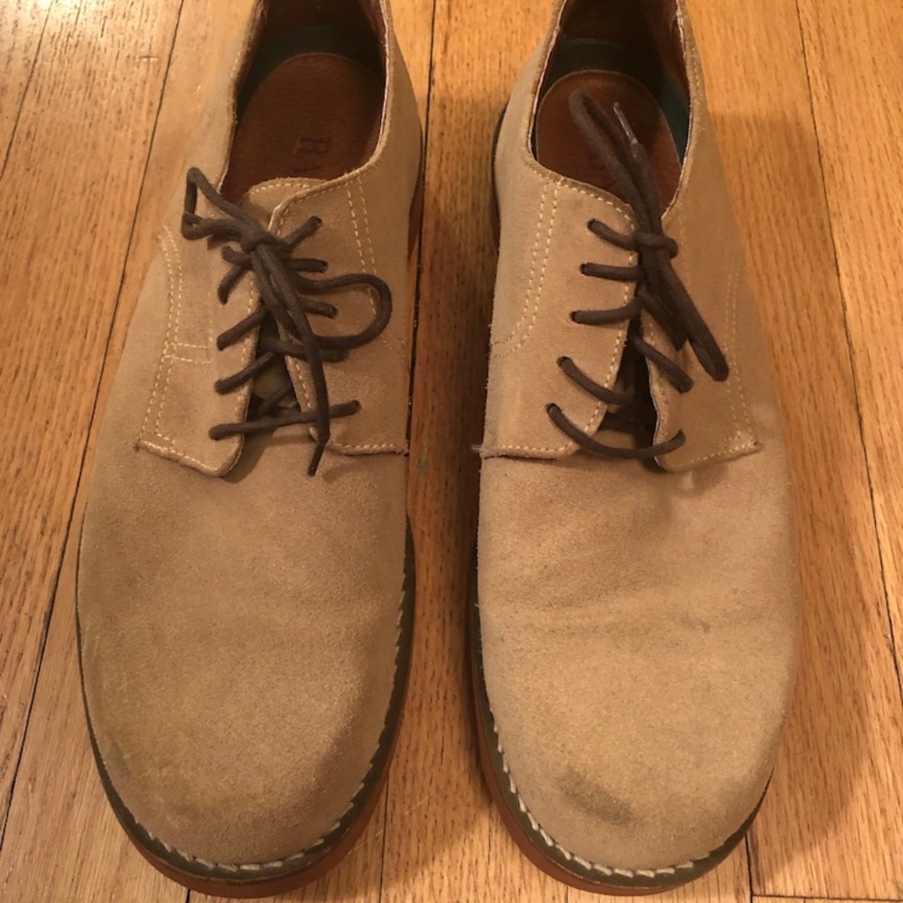 VGUC - Men's Bass Suede Shoes size 10.5